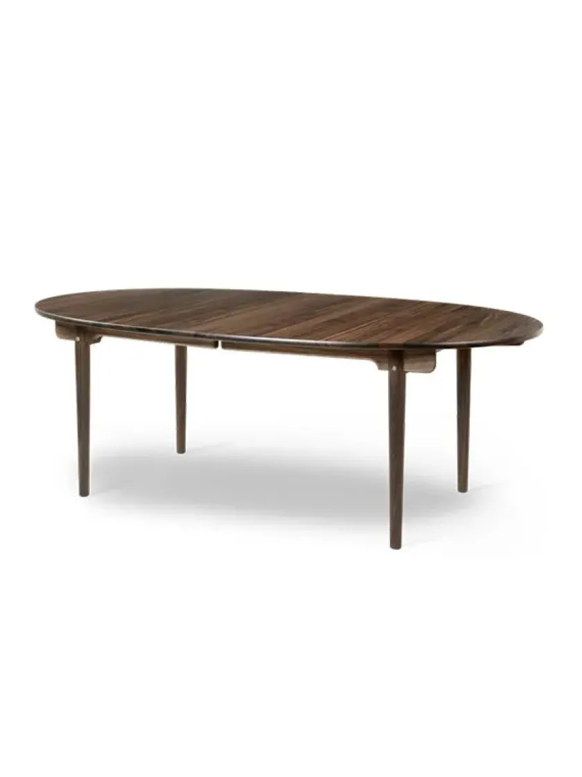 Carl Hansen & Søn CH338 Spisebord, Teak Mix Special Edition inkl. 1 tillægsplade fra> Spiseborde