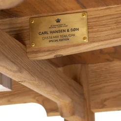 Carl Hansen & Søn CH338 Spisebord, Teak Mix Special Edition inkl. 1 tillægsplade fra><noscript><img width=