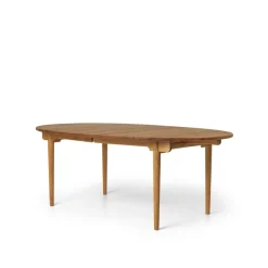 Carl Hansen & Søn CH338 Spisebord, Teak Mix Special Edition inkl. 1 tillægsplade fra><noscript><img width=