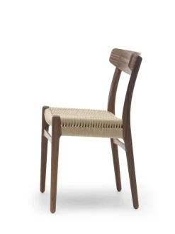 Carl Hansen & Søn CH23 Spisestol, eg hvidolie af Hans J. Wegner><noscript><img width=