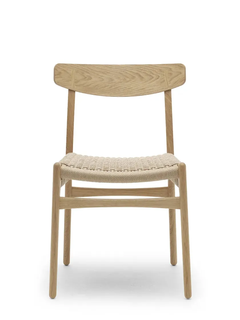 Carl Hansen & Søn CH23 Spisestol, sort eg af Hans J. Wegner> Spisebordsstole