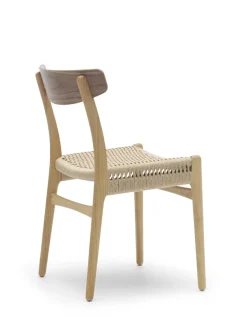 Carl Hansen & Søn CH23 Spisestol, valnød olie af Hans J. Wegner><noscript><img width=