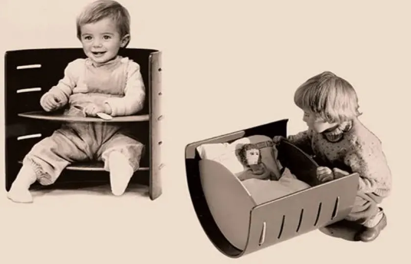 Architectmade Child's Chair af Kristian Vedel>Børn Børnestole