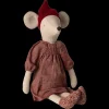 Maileg Christmas mouse, Julemus Maxi Pige fra 2025> Nisser