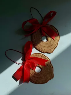 Blåmst Christmas Vaniljekrans Ornament fra> Juletræspynt