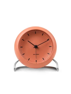 Arne Jacobsen Clocks City Hall Bordur, pale orange af Arne Jacobsen> Gaver Til Ham