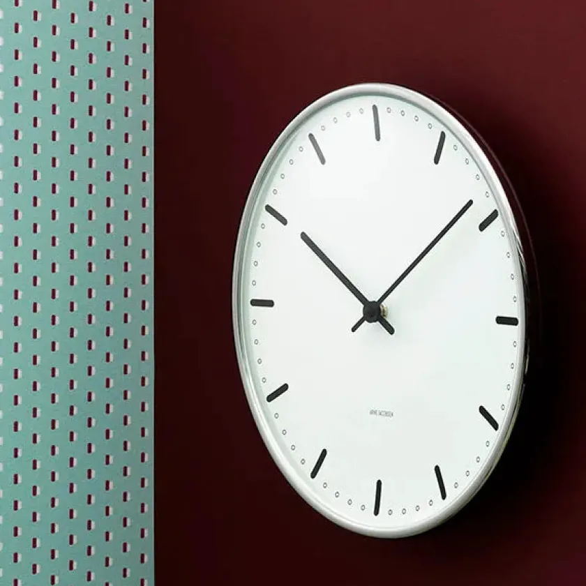 Arne Jacobsen Clocks City hall vægur af Arne Jacobsen (Ø: 21)> Gaver Til Ham|Vægure