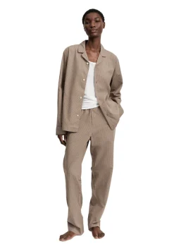 Aiayu Classic Pyjamas Check – Mix Fossil fra> Gaver Til Hende|Tøj