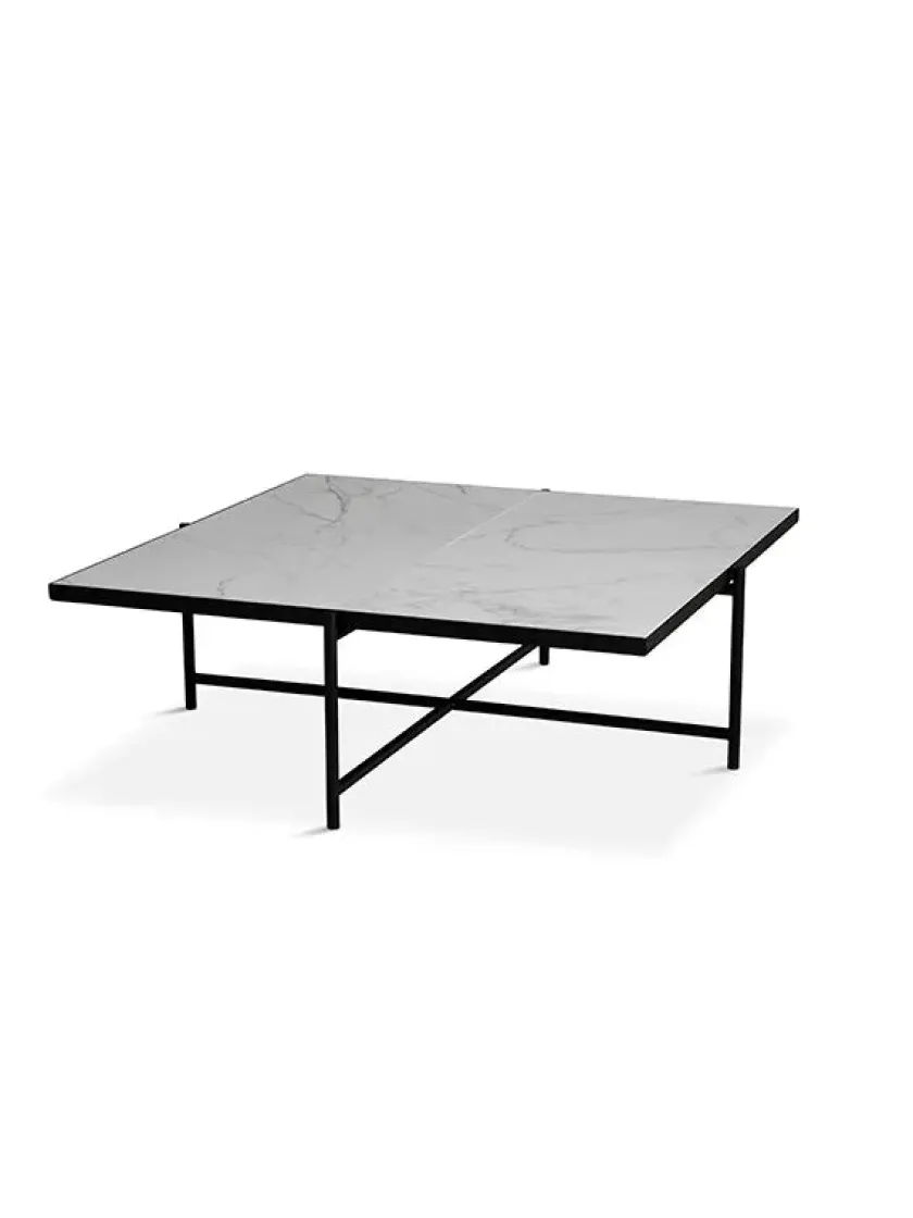 Handvärk Coffee Table 90, sort marmor fra HANDVÄRK> Sofaborde