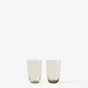 &Tradition Collect Glass Amber 2 stk. fra> Gaver Til Ham|Service
