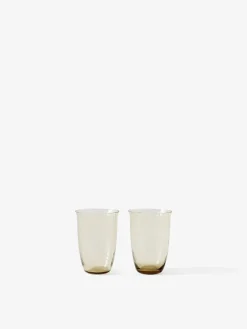&Tradition Collect Glass Amber 2 stk. fra> Gaver Til Ham|Service