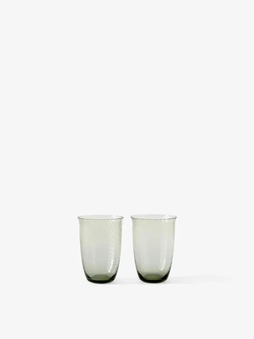 &Tradition Collect Glass Moss 2 stk. fra> Gaver Til Ham|Service