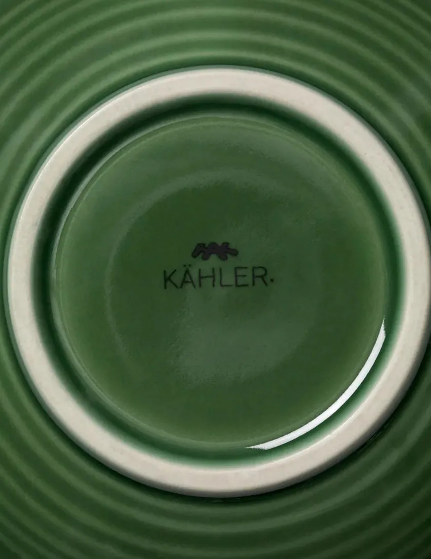 Kähler Colore Skål Ø 19 cm, sage green fra> Service