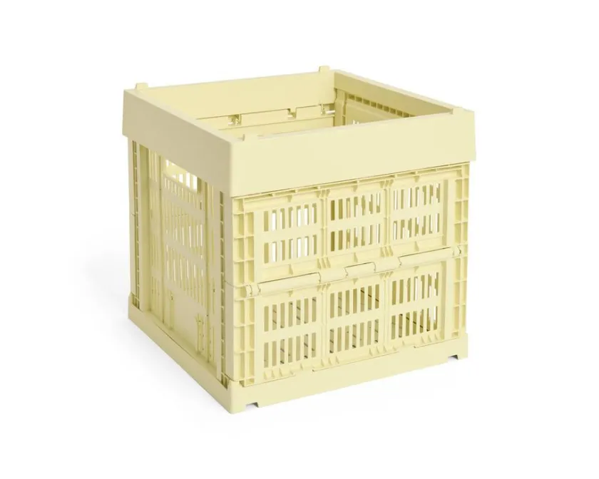 HAY Colour Crate Cube, Dark green fra>Børn Gaver Til Ham|Opbevaring På Børneværelset