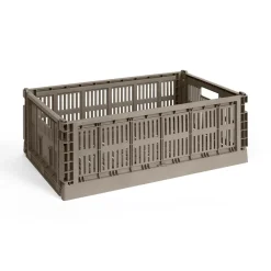 HAY Colour Crate Large, Charcoal fra><noscript><img width=