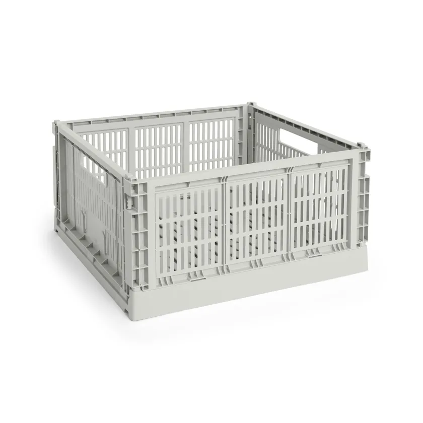 HAY Colour Crate Large Square, Bordeaux fra>Børn Gaver Til Ham|Opbevaring På Børneværelset