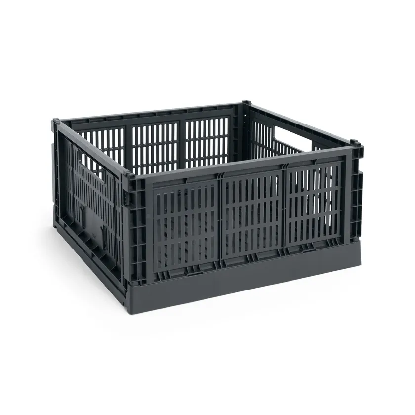 HAY Colour Crate Large Square, Off white fra>Børn Gaver Til Ham|Opbevaring På Børneværelset