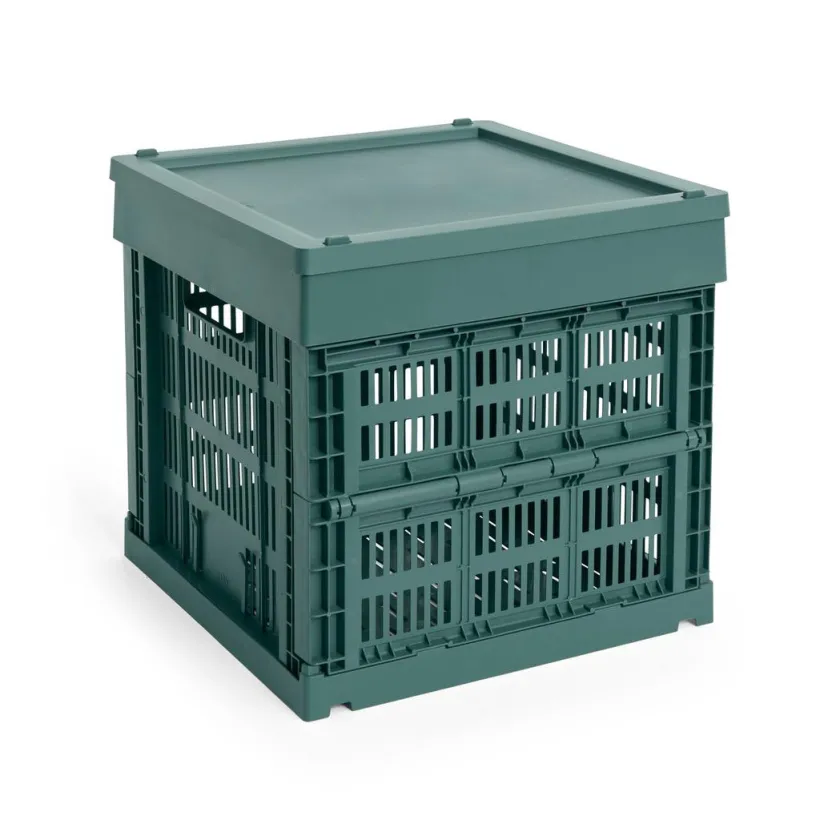 HAY Colour crate låg, Large fra>Børn Opbevaring På Børneværelset|Opbevaring