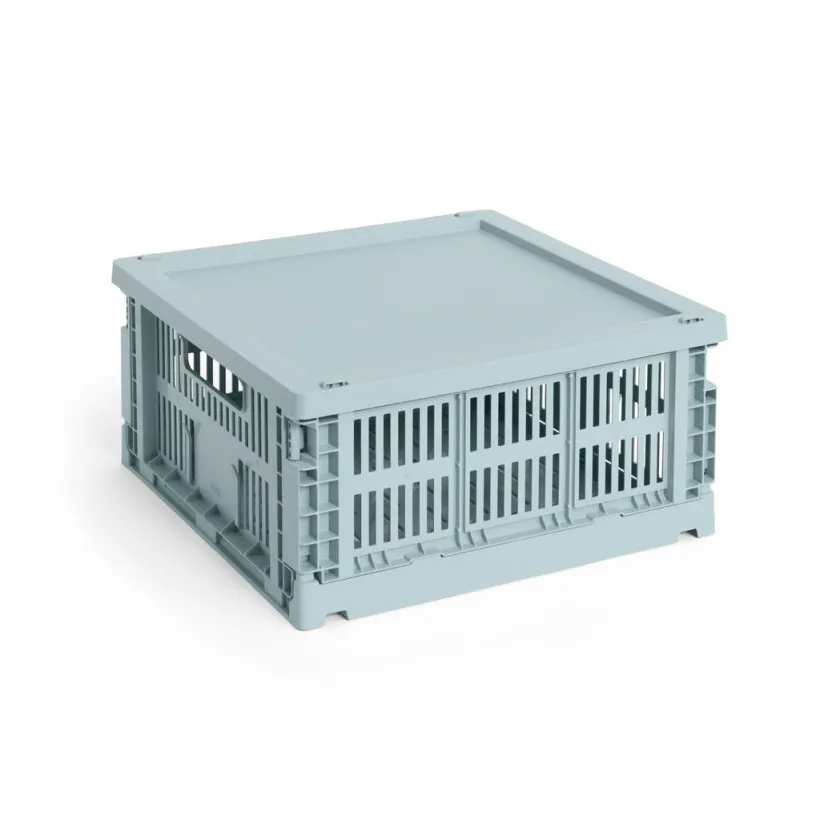 HAY Colour crate låg, Large fra>Børn Opbevaring På Børneværelset|Opbevaring