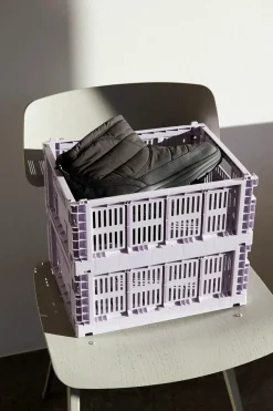 HAY Colour crate M, electric blue fra><noscript><img width=