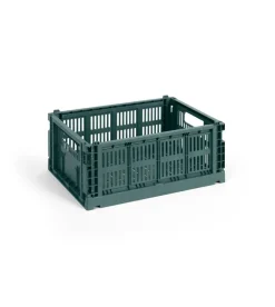 HAY Colour crate M, electric blue fra><noscript><img width=