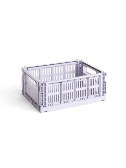 HAY Colour crate M, lavender fra>Børn Gaver|Gaver Til Børn