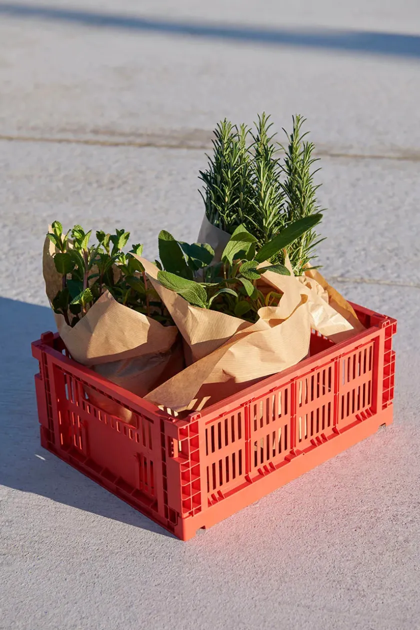 HAY Colour crate M, red fra>Børn Gaver|Gaver Til Børn