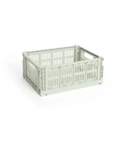 HAY Colour Crate Medium, Mint fra>Børn Opbevaring På Børneværelset|Opbevaring