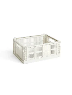 HAY Colour Crate Medium, Sage green fra><noscript><img width=