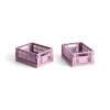 HAY Colour Crate Mini 2 Stk., dusty rose fra>Børn Gaver|Gaver Til Børn