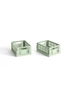 HAY Colour Crate Mini 2 Stk., dusty rose fra><noscript><img width=