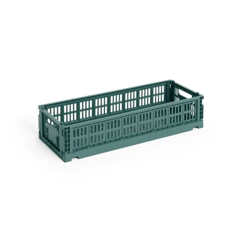 HAY Colour Crate Mini Oblong, Off white fra>Børn Gaver|Gaver Til Børn