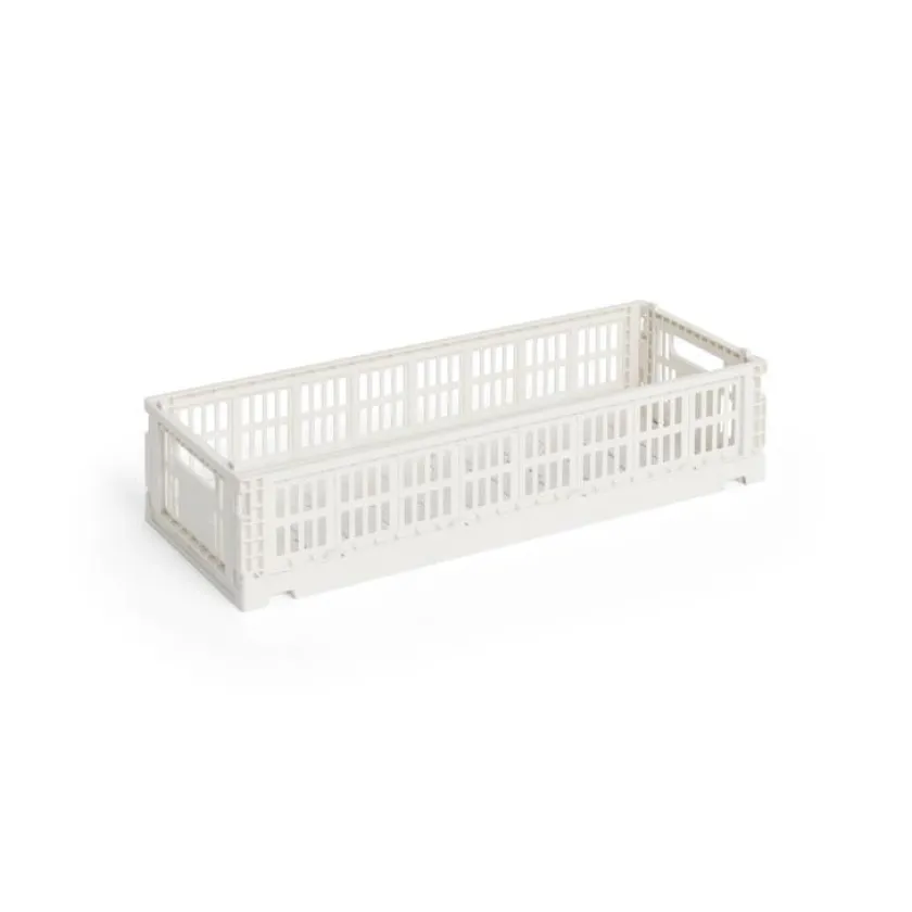 HAY Colour Crate Mini Oblong, Dark green fra>Børn Gaver|Gaver Til Børn