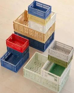 HAY Colour crate S, dark blue fra>Børn Gaver|Gaver Til Børn