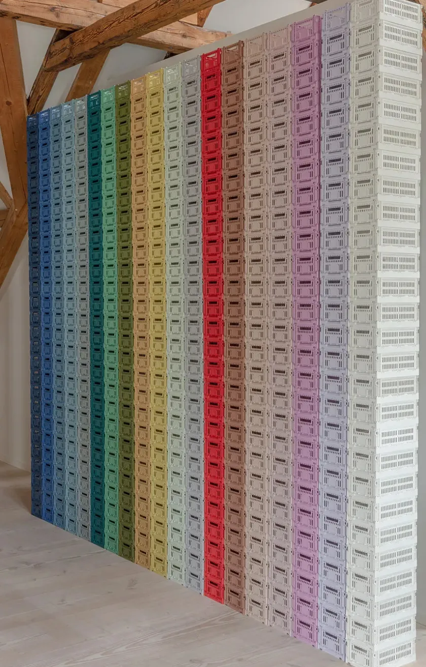 HAY Colour crate S, golden yellow fra>Børn Gaver|Gaver Til Børn