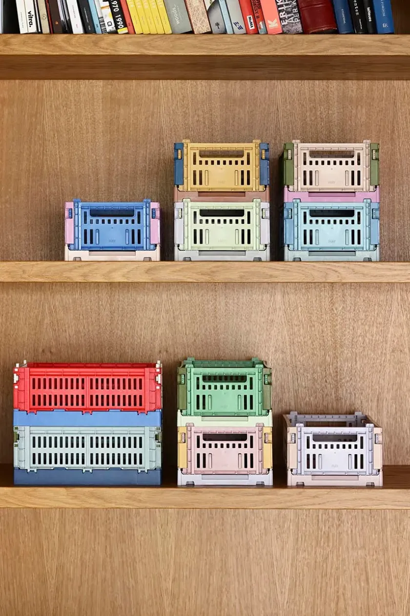 HAY Colour crate S, golden yellow fra>Børn Gaver|Gaver Til Børn