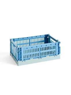 HAY Colour crate S, mix sky blue fra>Børn Gaver|Gaver Til Børn