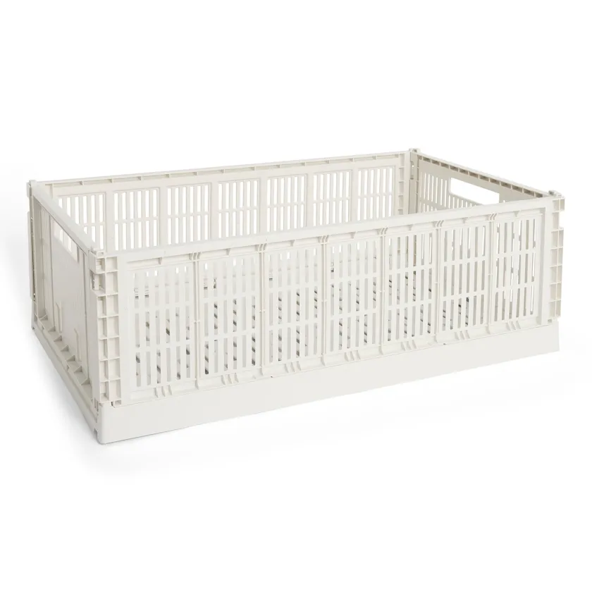 HAY Colour Crate X-Large, Sage green fra>Børn Opbevaring På Børneværelset|Opbevaring