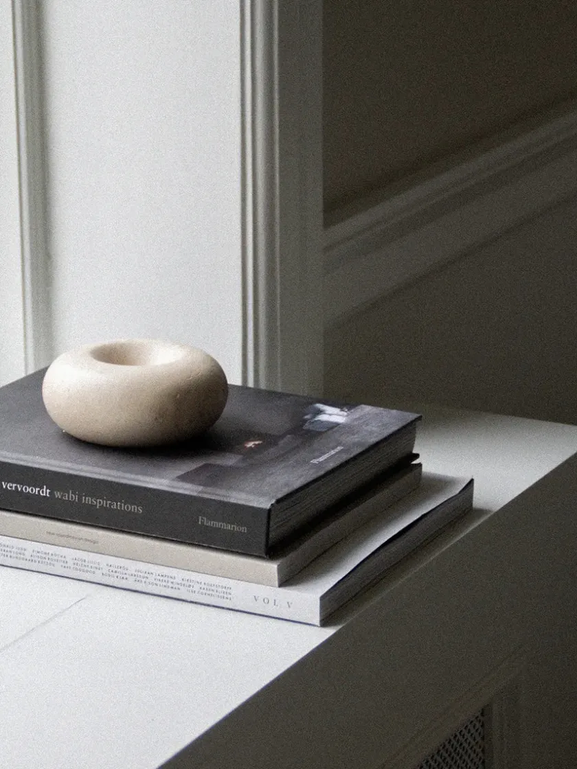 Wabi Sabi Nordic Cosmos Object Ø 12 cm, travertin fra> Gaver Til Hende|Service