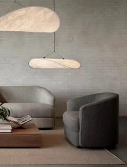New Works Covent Lænestol, dark taupe fra> Lænestole