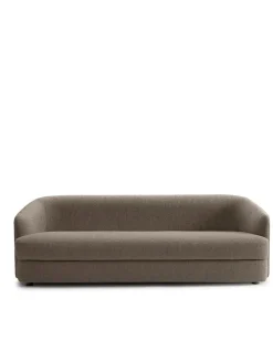 New Works Covent Sofa Deep 3 Seater, dark taupe fra> Sofaer