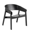 Muuto Cover Lounge Chair, black fra> Loungestole|Lænestole