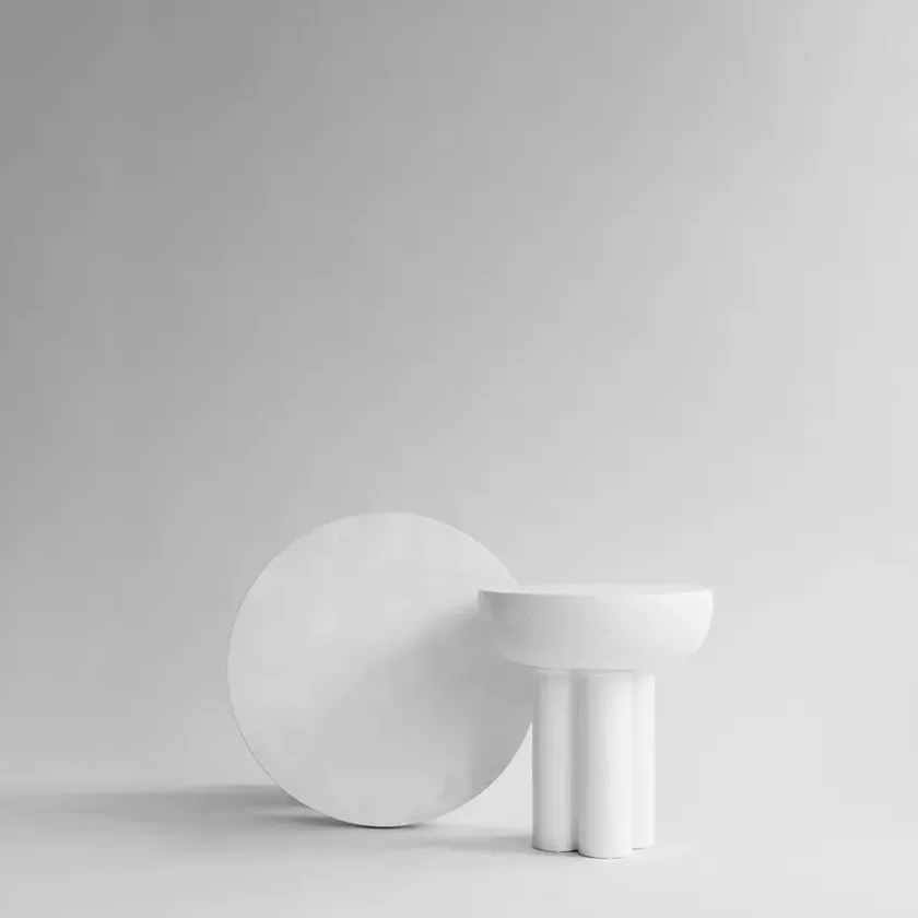 101 Copenhagen Crown Table, low bone white fra> Sofaborde