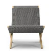 Carl Hansen & Søn Cuba Outdoor, Charcoal fra> Udendørs Loungemøbler|Havestole