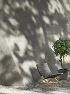 Carl Hansen & Søn Cuba Outdoor, Charcoal fra> Udendørs Loungemøbler|Havestole