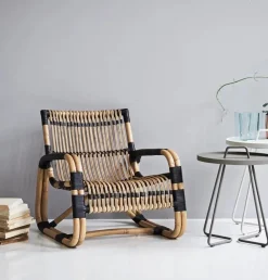 Cane-line Curve Loungestol Indoor fra> Lænestole