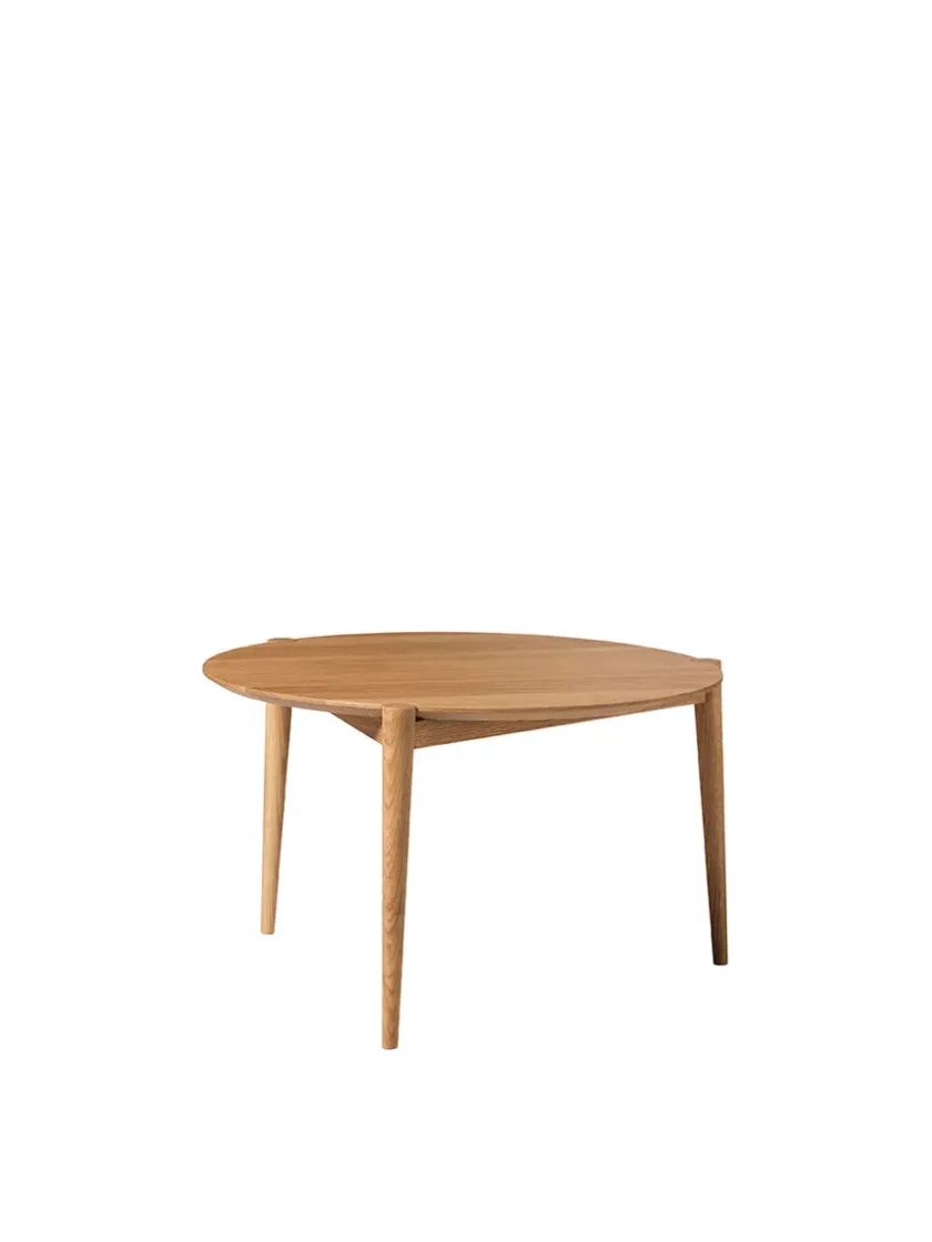 FDB Møbler D102 Søs Sofabord, Ø 70 cm fra> Sofaborde