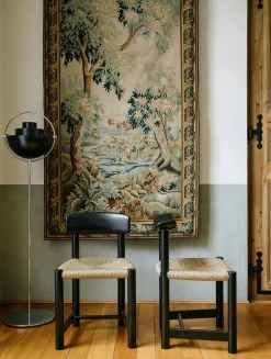 GUBI Daumiller Side Chair, golden pine fra><noscript><img width=