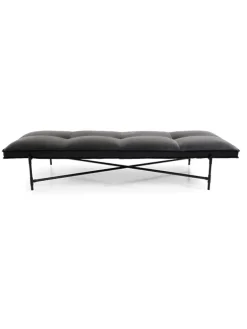 Handvärk Daybed, sort læder fra HANDVÄRK> Daybeds