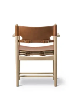 Fredericia Furniture Den Spanske Spisebordsstol med armlæn af Børge Mogensen><noscript><img width=